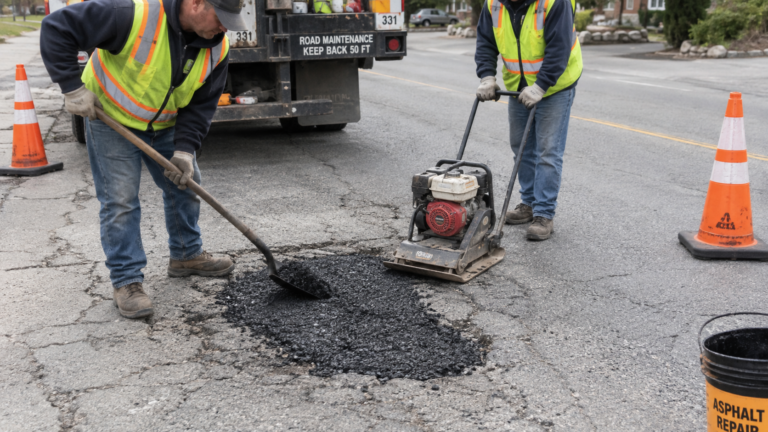 How to Use Asphalt Pavement Repair Material and Its Main Advantages