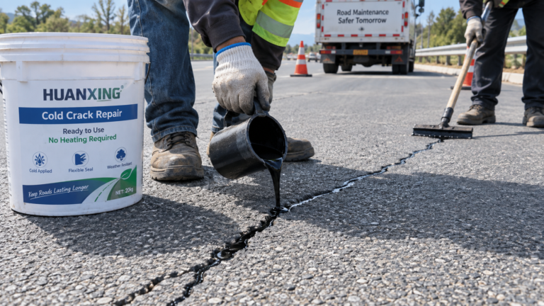 How to Use Cold Patch Asphalt Crack Repair Material and Its Main Advantages